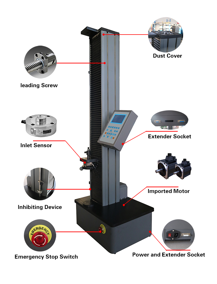 電(dian)子萬能試驗機(ji)